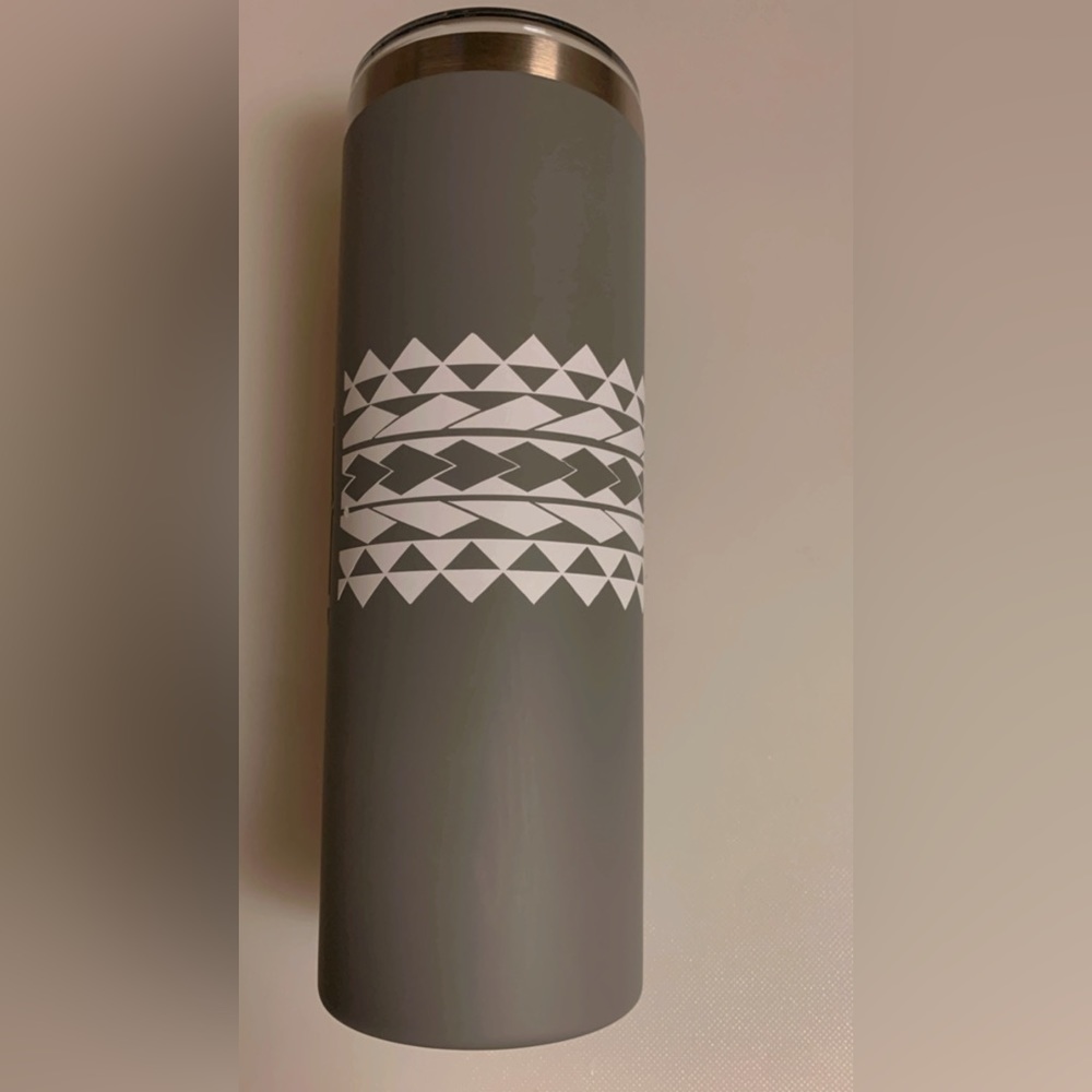 personalized custom 20 oz Triple Insulated Tumblers with aluminum straw - Picture 8 of 9